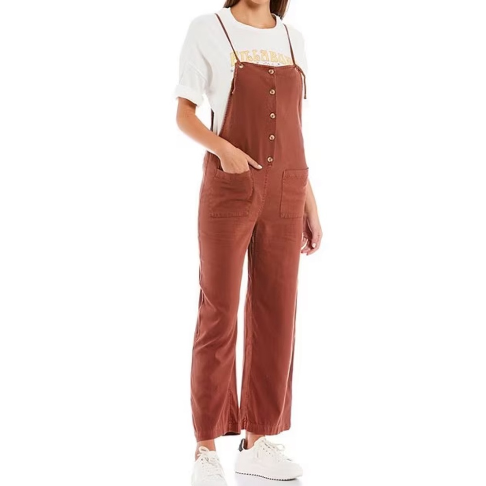 💥host pick💥💥Billabong Beach Cruiser Square Neck Overalls